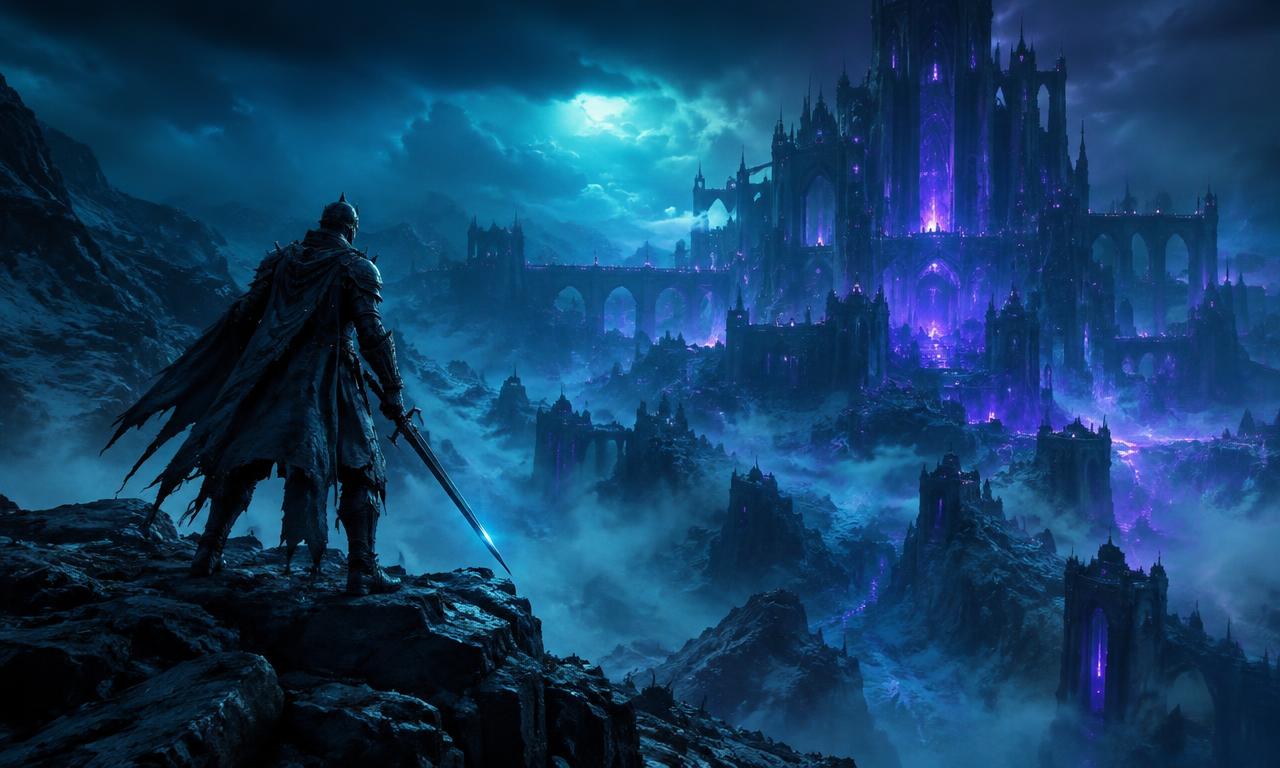 Ashen Citadel world artwork